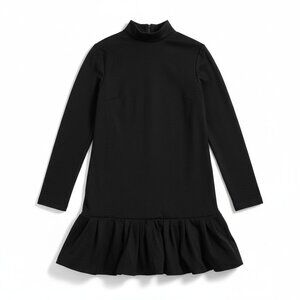 Andre Tan Black Wool Knit Sweater Dress XS NWOT